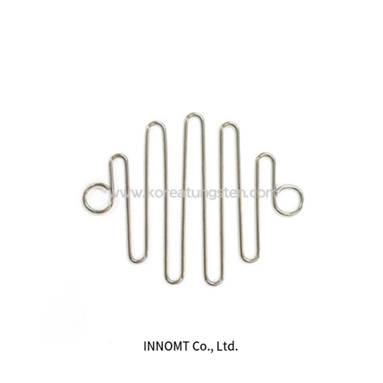 Heater / Bending High-Purity Tungsten Wires into a Constant Shape