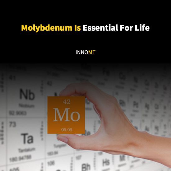Molybdenum Is Essential For Life