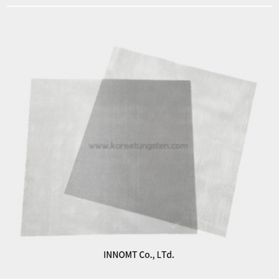 Tungsten, Molybdenum Mesh