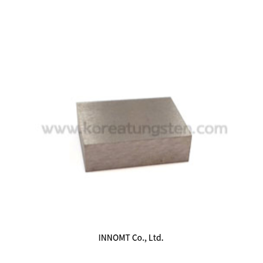 Tungsten Metalwork / Rectangle Shaped Customized Processing