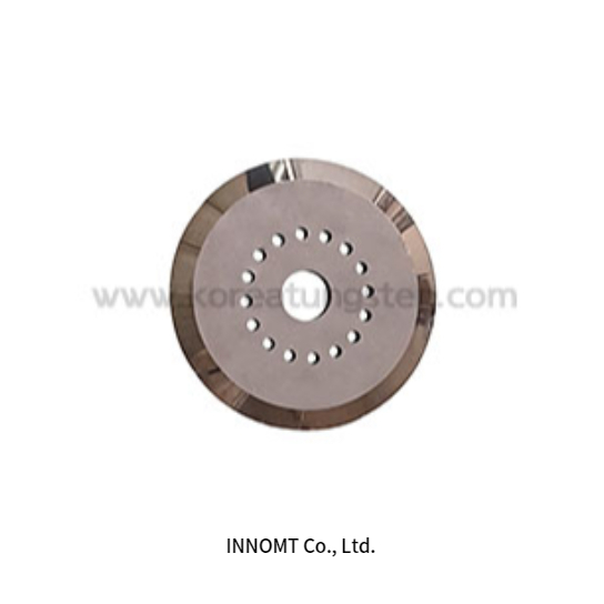 Tungsten Metalwork / Disk with Holes, Customized Processing