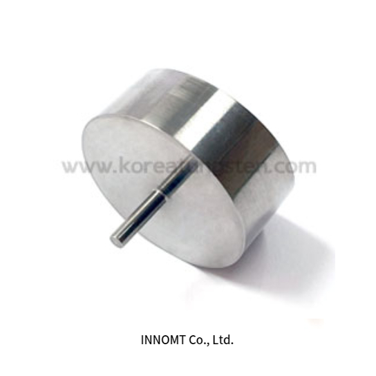 Tungsten Metalwork / Disk with Pin Order Made